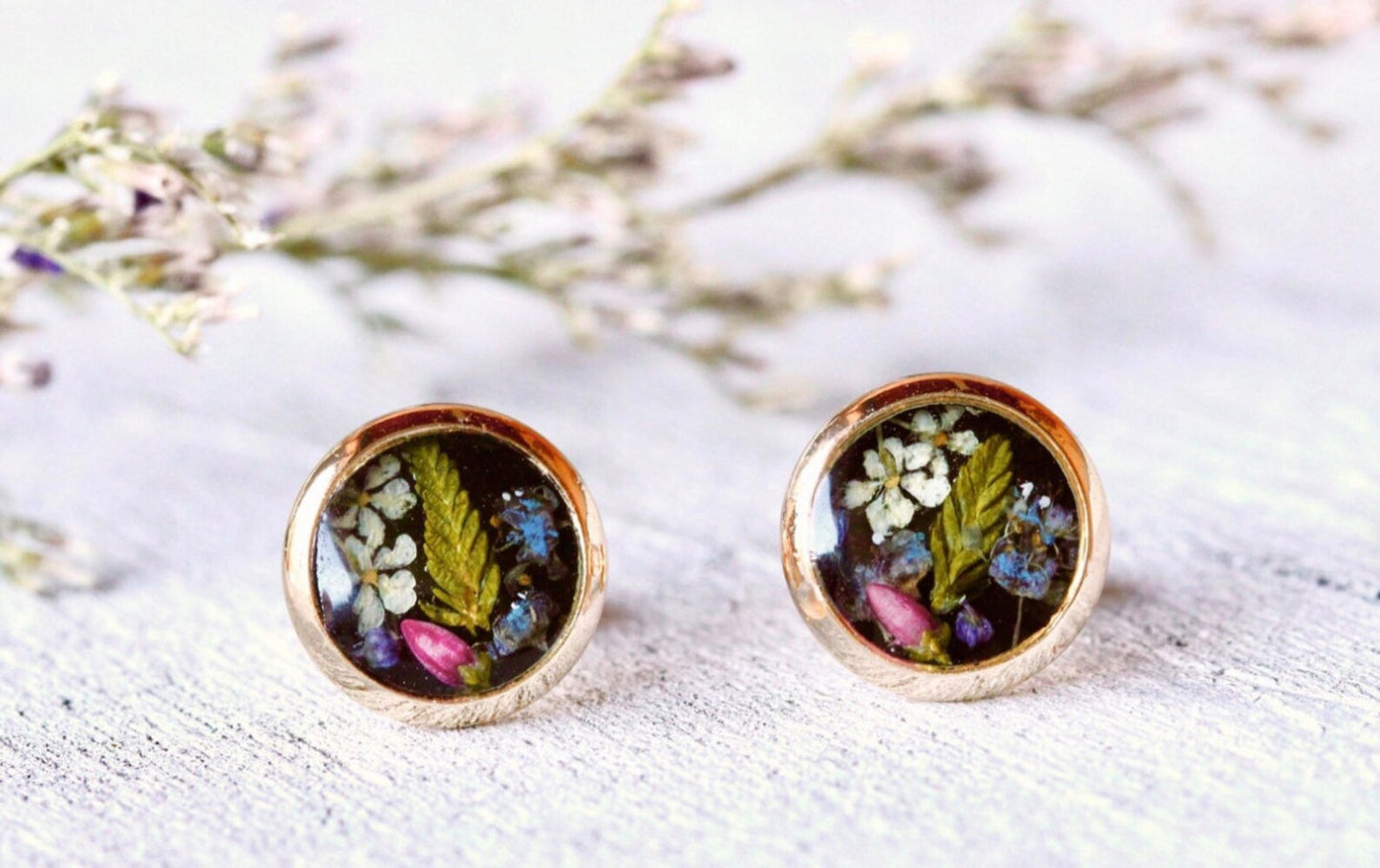 Preserved Floral Earrings