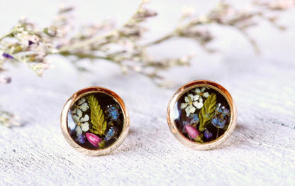 Preserved Floral Earrings