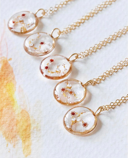 Zodiac Constellation Necklace