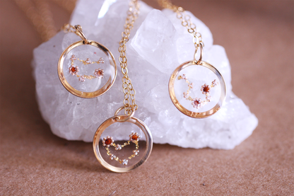 Zodiac Constellation Necklace